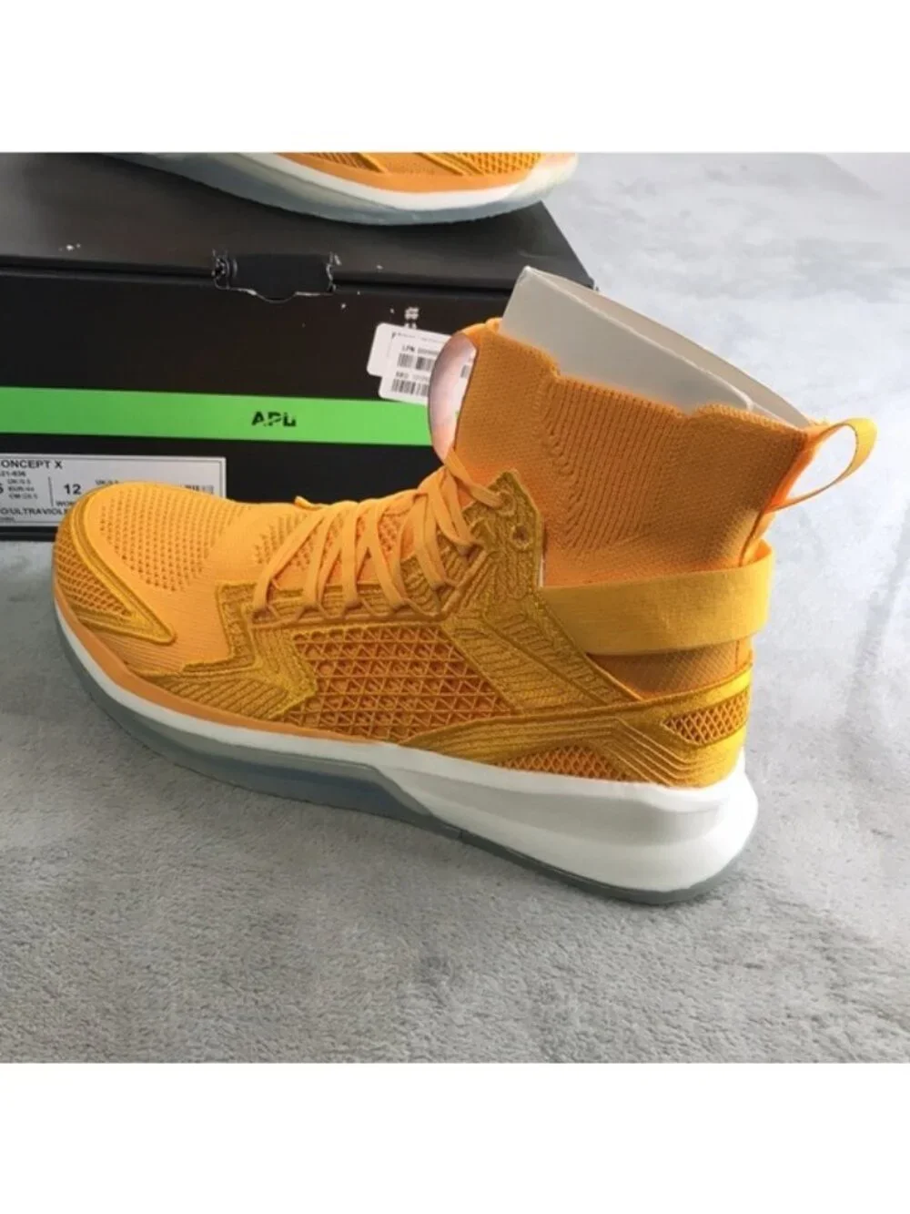 APL Concept X Mango Hi Top Sneakers New in box with dust bag Size 10.5